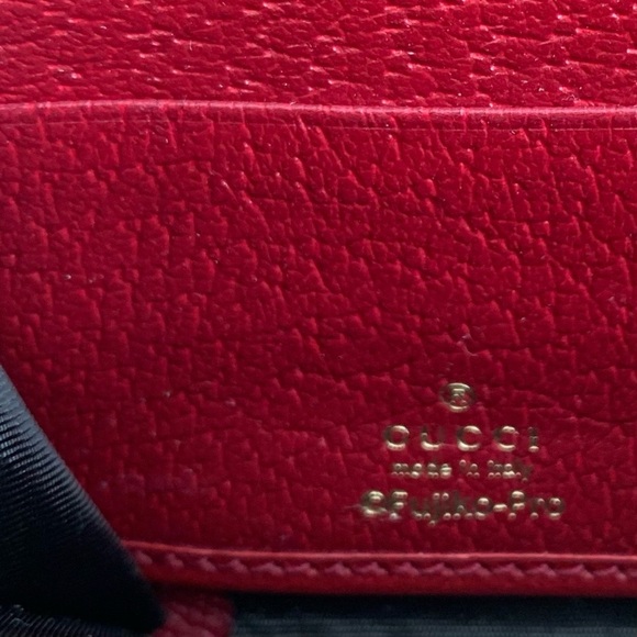 [🌟PRICE FIRM] Gucci x Doraemon Logo Monogram Mini GG Supreme Long Zip Wallet - Picture 12 of 12